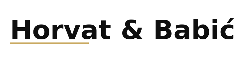 Horvat & Babić logo